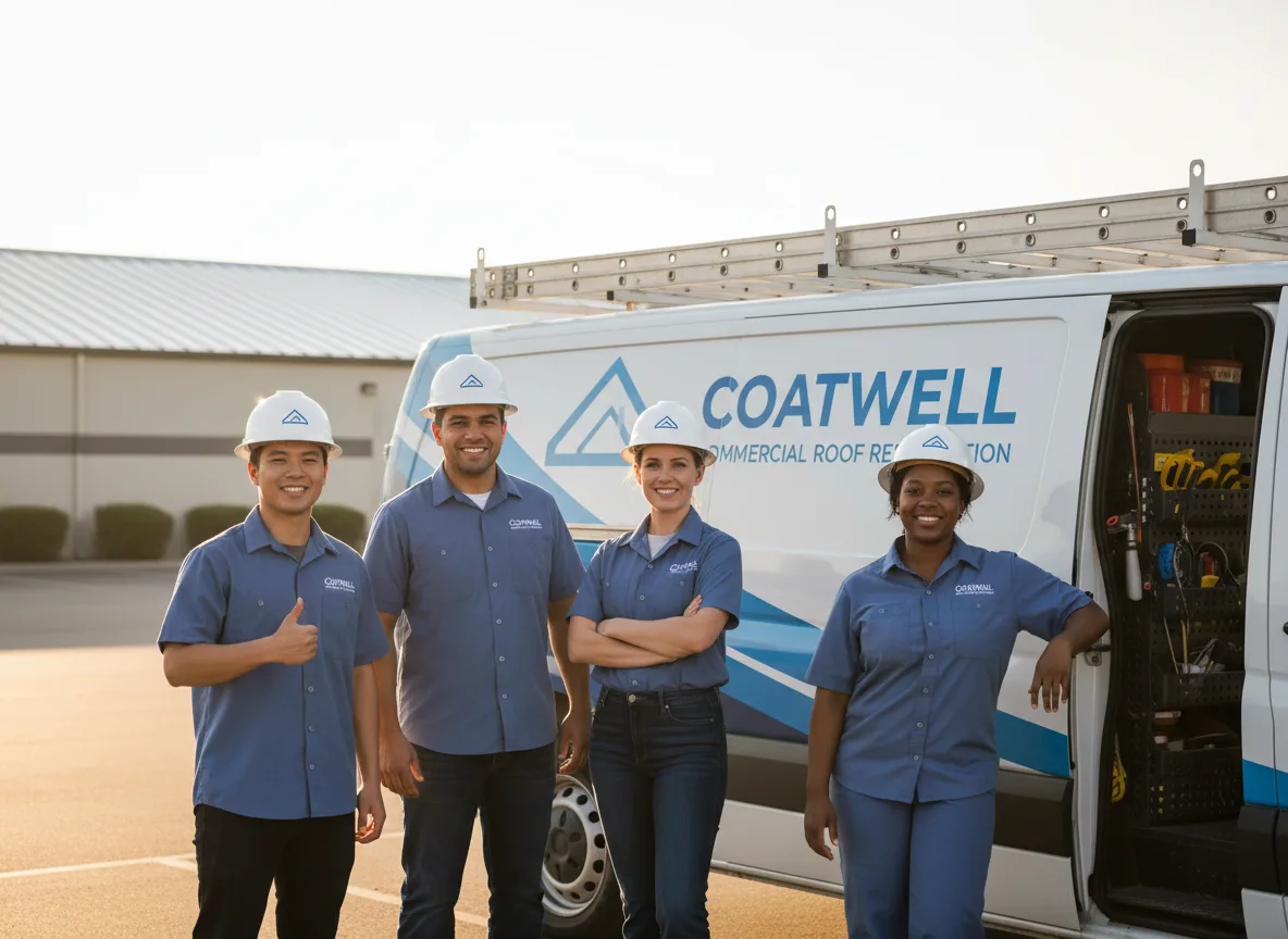Commercial roof coating company in Agate, CO